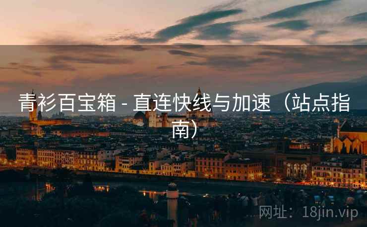 青衫百宝箱 - 直连快线与加速（站点指南）