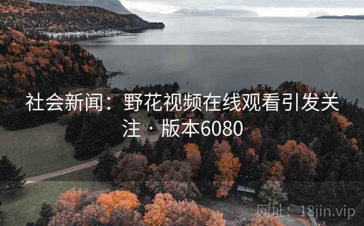 社会新闻：野花视频在线观看引发关注 · 版本6080